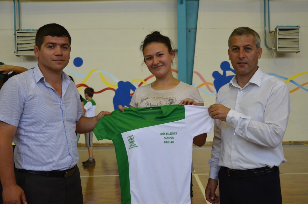 İznik\'te Yaz Spor Okulları Başladı