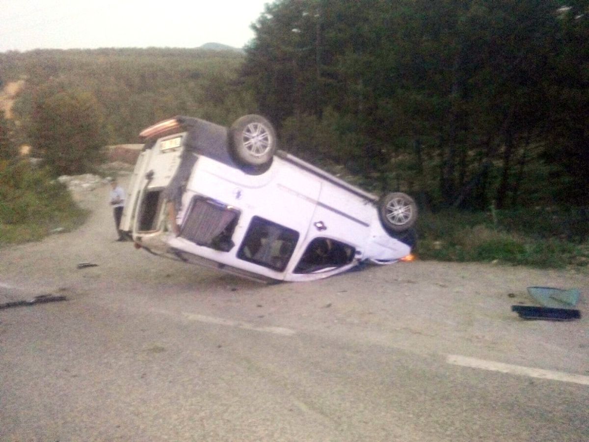 Kastamonu\'da Otomobil Devrildi: 1 Ölü