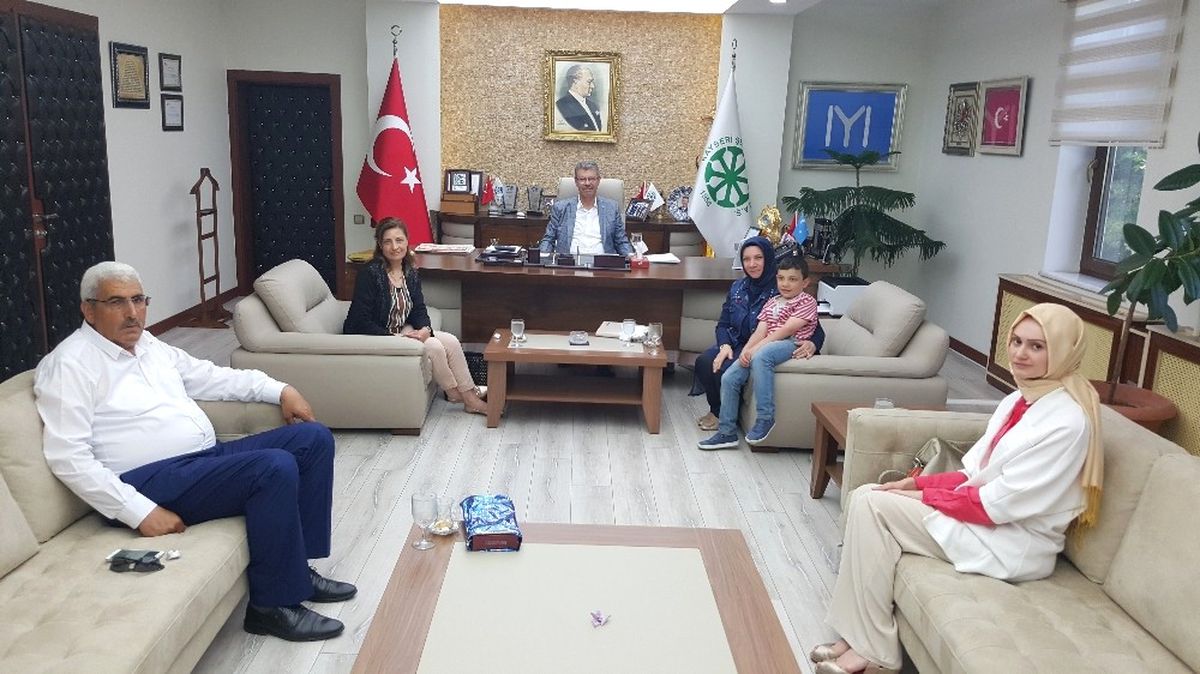 Kayseri Milletvekili Hülya Nergis Atçı\'dan Başkan Akay\'a Tebrik Ziyareti