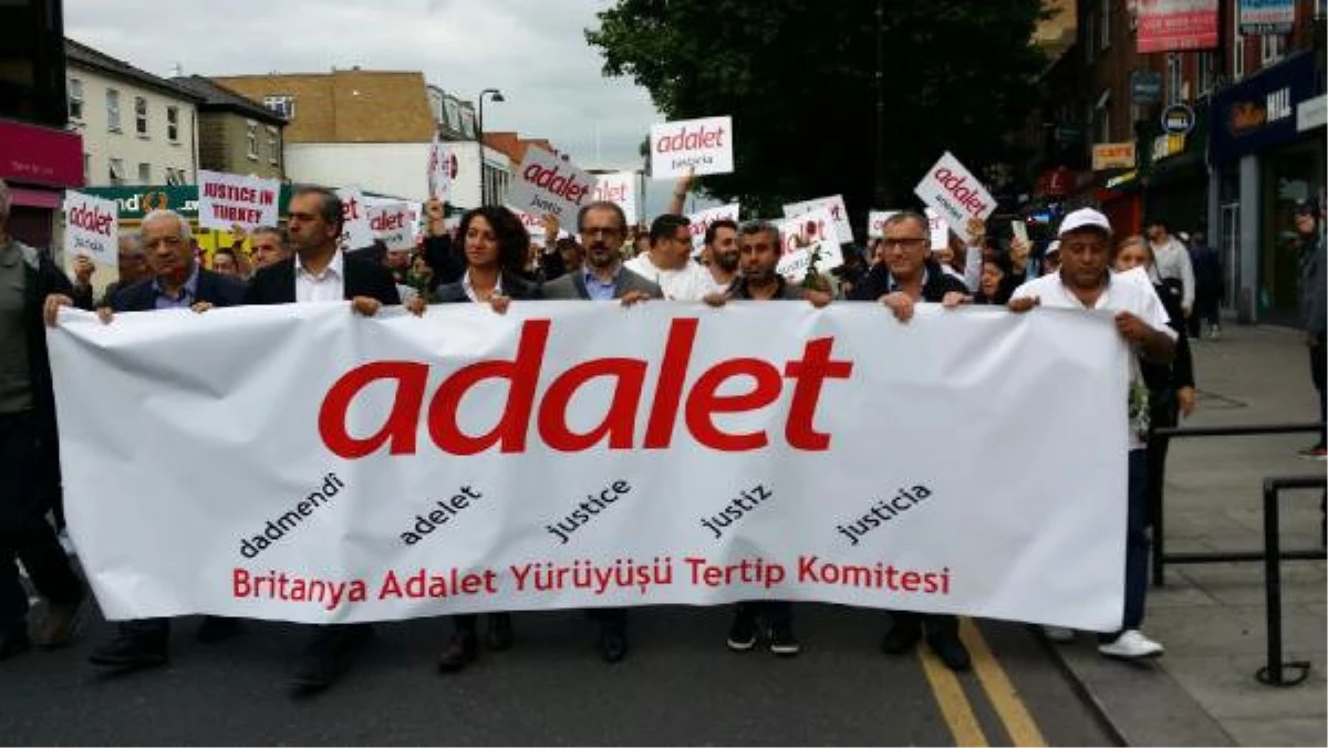 Londralı Türkler \'Adalet Yürüyüşü\'nde (2)