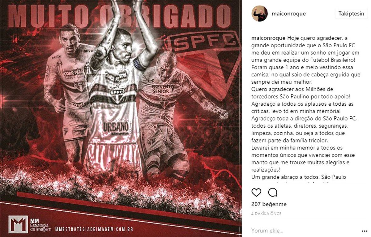 Maicon Veda Etti, Geliyor