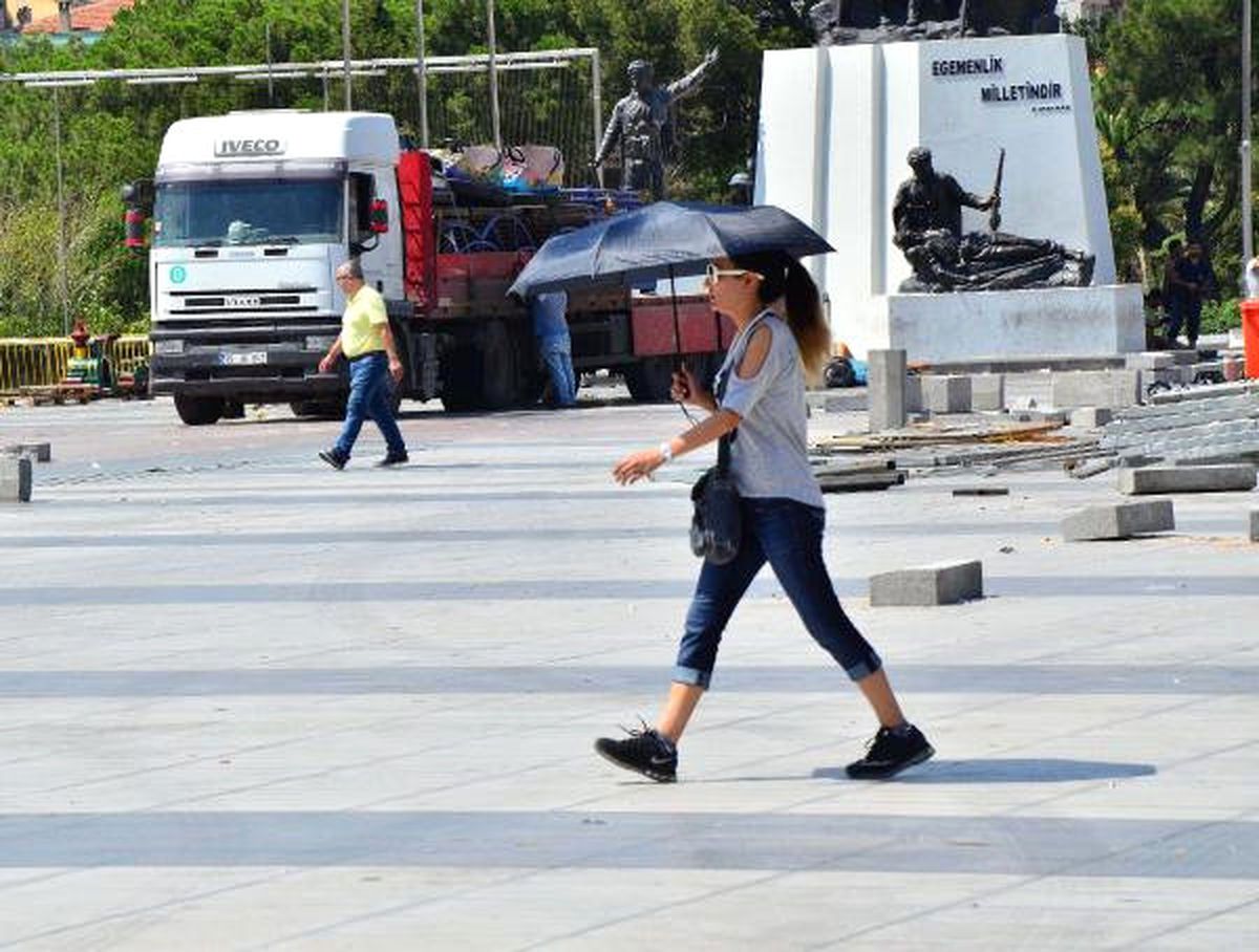 Manisa Sıcaktan Kavruluyor