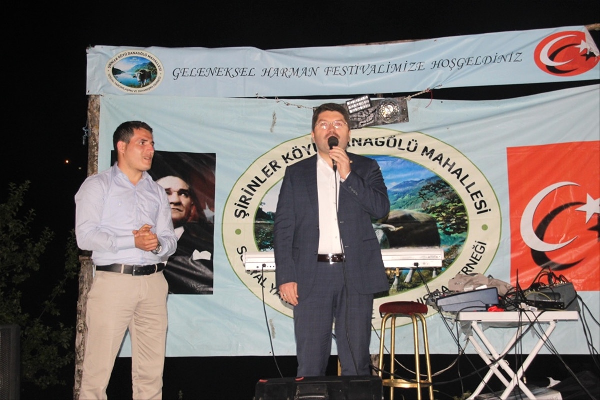 Milletvekili Tunç "Harman Festivali"Nde
