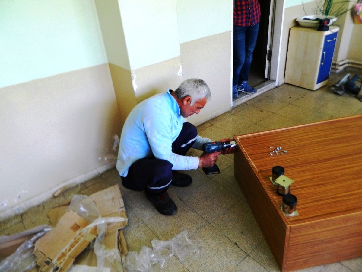 Okul Hizmet Masası Tatilde de Çalışıyor