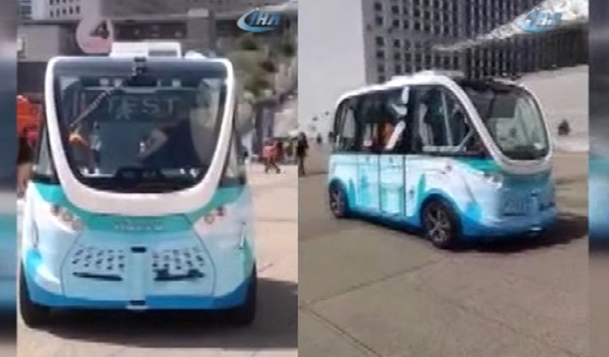 Paris\'te Sürücüsüz Minibüs Devri Başlıyor