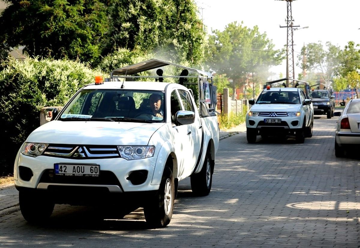 Selçuklu\'da 24 Ekiple İlaçlama Çalışması Yapılıyor