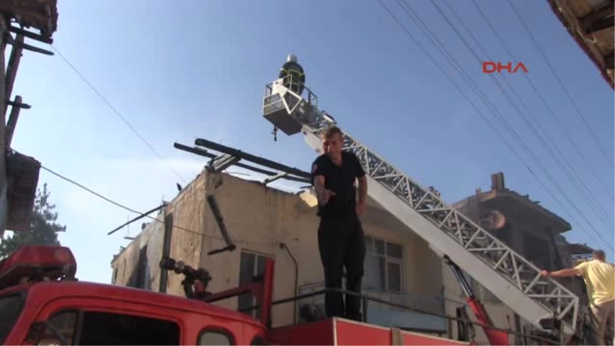 Tokat Erbaa\'da Korkutan Yangın
