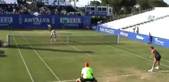 ATP Dünya Turu'nun Yeni Turnuvası Antalya Open'da Çiftler Şampiyonu Robert Lindstedt/asiam-Uı-Haq...