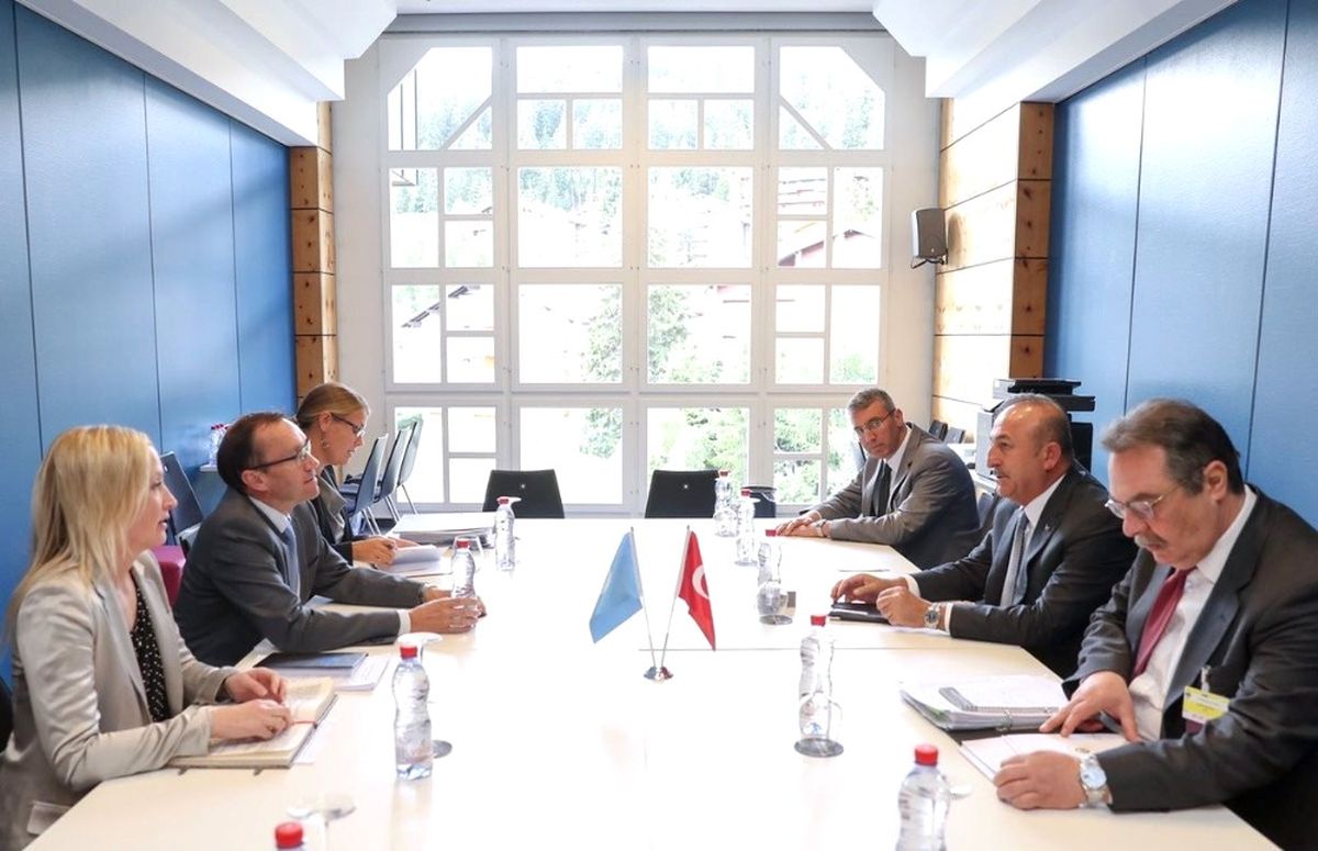 Bakan Çavuşoğlu, BM Genel Sekreterinin Kıbrıs Özel Danışmanı Eide ile Görüştü
