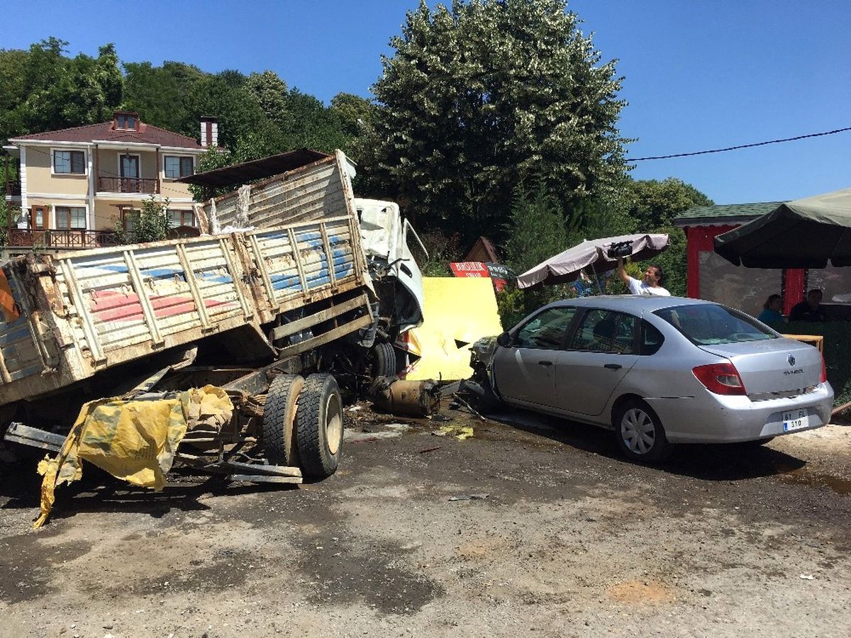 Beykoz\'da Faciaya Ramak Kaldı