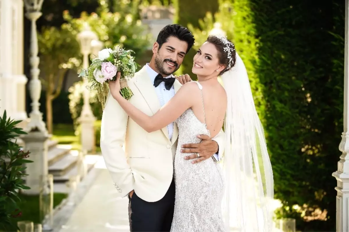 Burak Özçivit ve Fahriye Evcen Dünya Evine Girdi