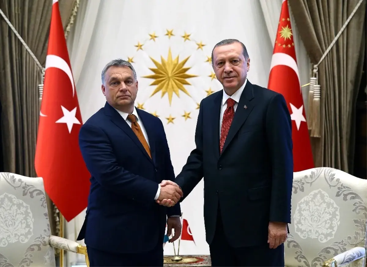 Cumhurbaşkanı Erdoğan, Macaristan Başbakanı Orban\'ı Kabul Etti