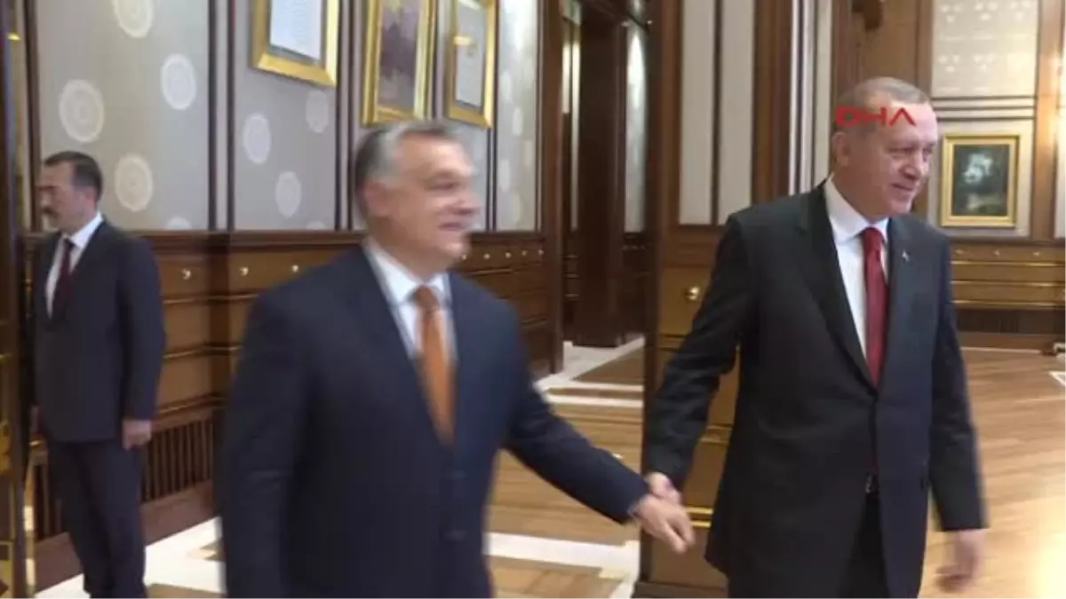 Cumhurbaşkanı Erdoğan, Macaristan Başbakanı Orban\'la Görüştü