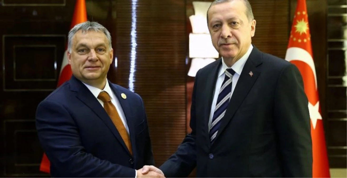 Dha Ankara - Cumhurbaşkanı Erdoğan, Macaristan Başbakanı Orban\'la Görüştü