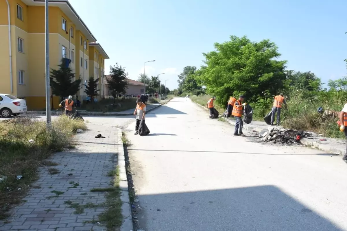 Düzce Belediyesi Temizlik Kampanyası Kalıcı Konutlarda Yapılacak