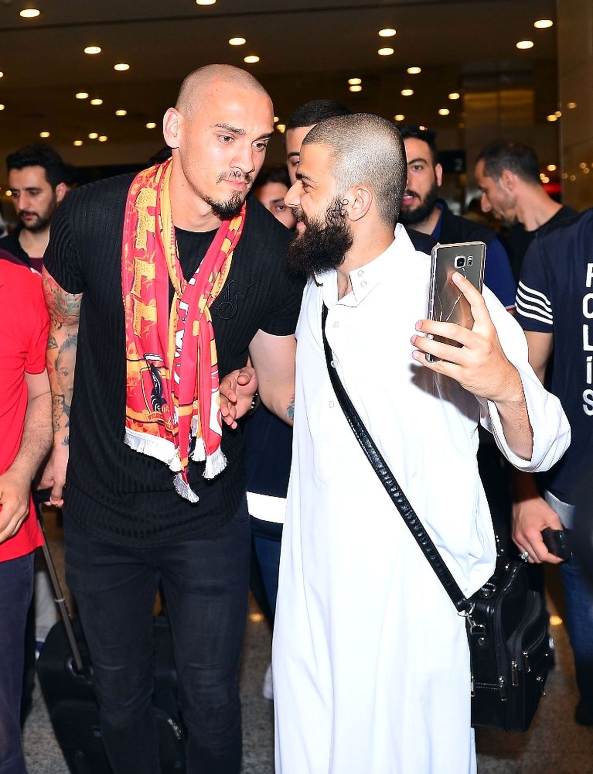 Galatasaray\'ın Yeni Transferi Maicon, İstanbul\'da