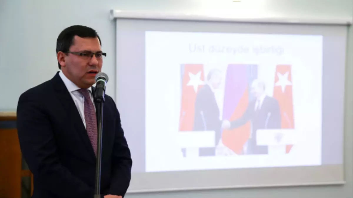 Rusya Federasyonu\'nun Türkiye Ticaret Mümessili Gaşigullin, Hatay\'da