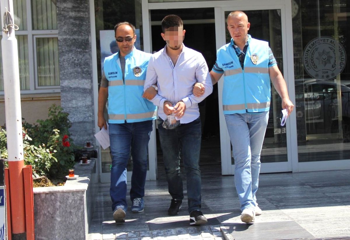 Samsun\'da Ev Kurşunlamaya Gözaltı