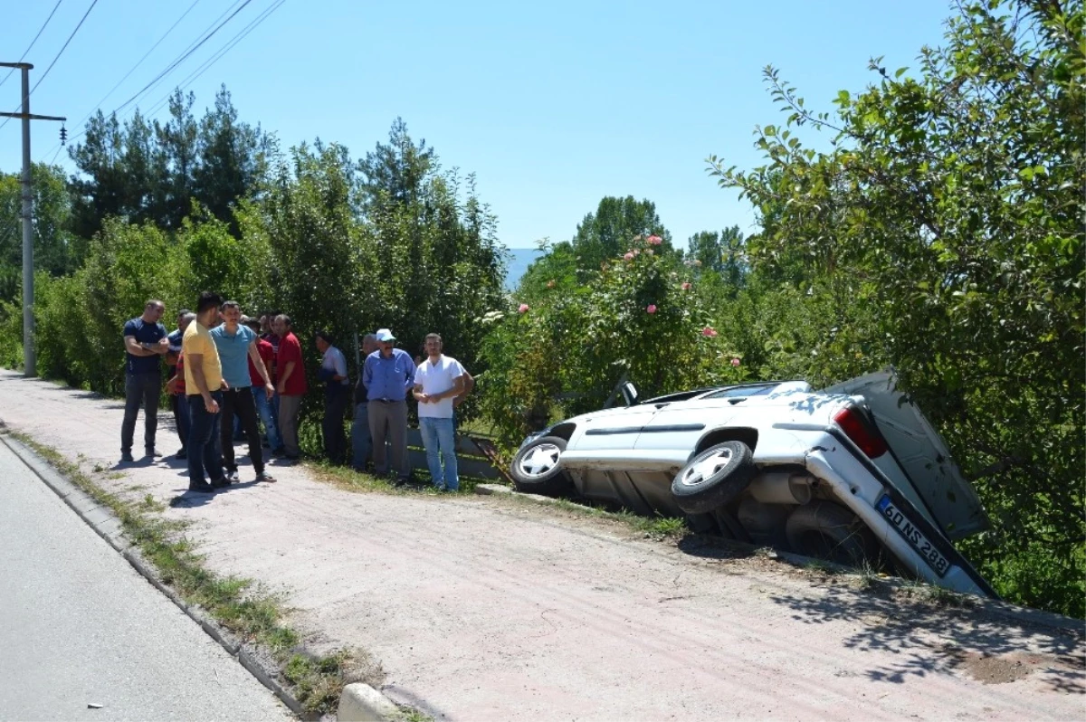 Tokat\'ta Trafik Kazası: 1 Yaralı