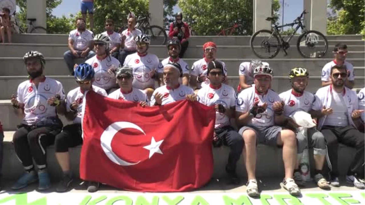 15 Temmuz Şehitlerini Anma Bisiklet Turu" Başladı