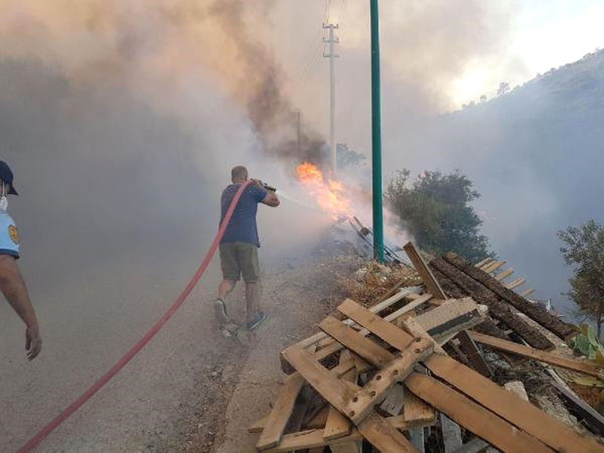 Bodrum Çöplüğünde Başlayan Yangın Ormana Sıçradı