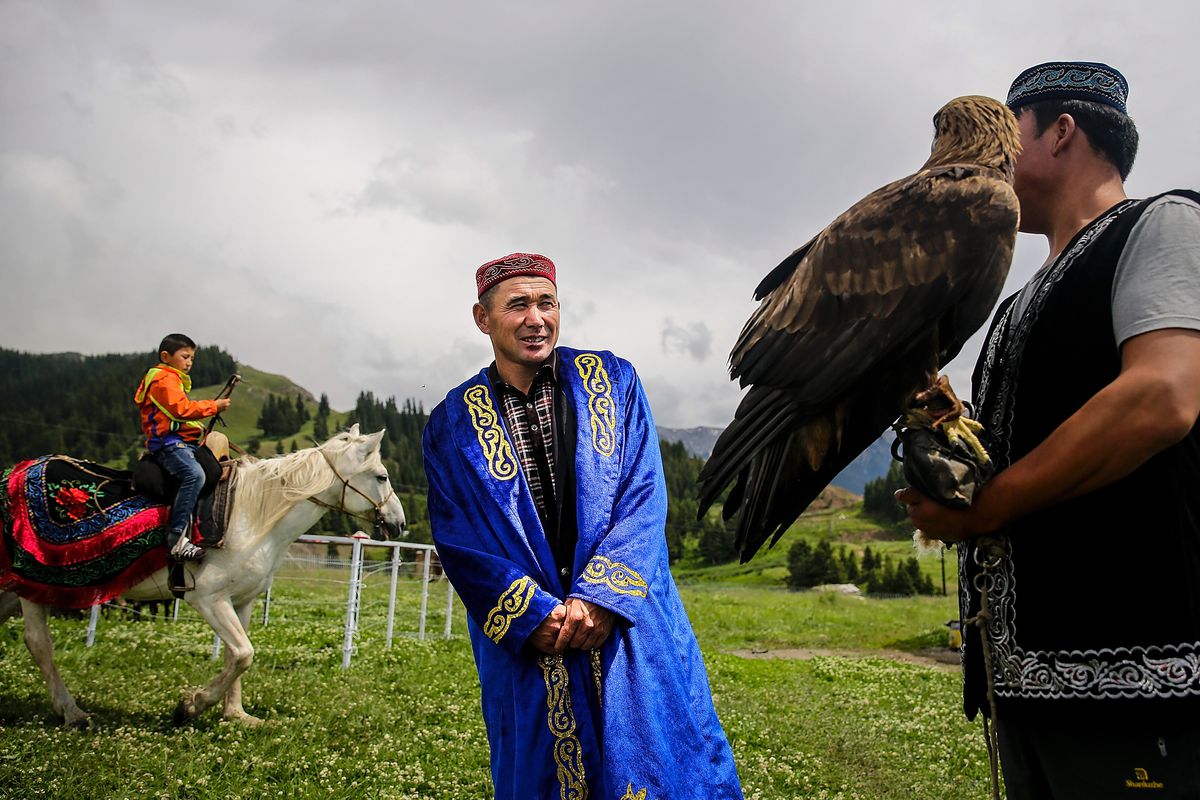 Fotoğraflarla: Şincan Uygur Özerk Bölgesi\'nin İli Kazak Özerk İli\'nde Yaşam