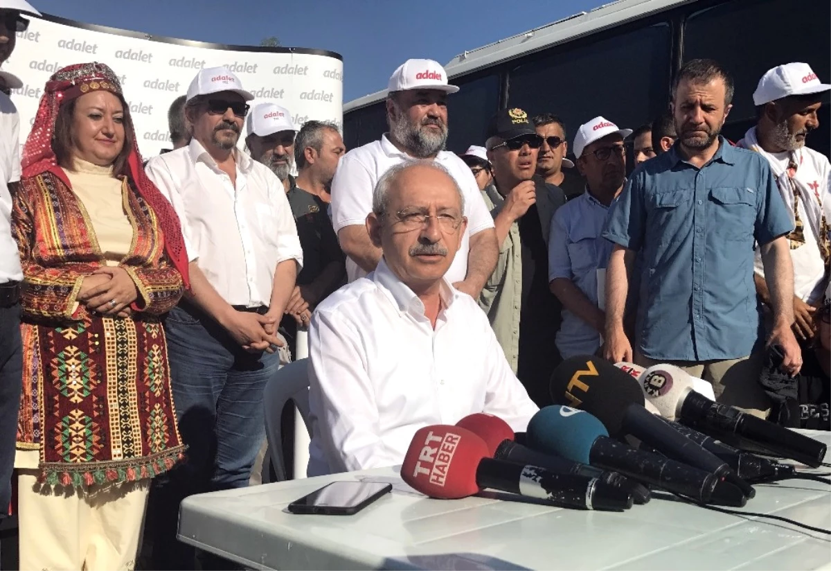 Kılıçdaroğlu, Adalet Yürüyüşünün 17\'nci Gününe Başladı