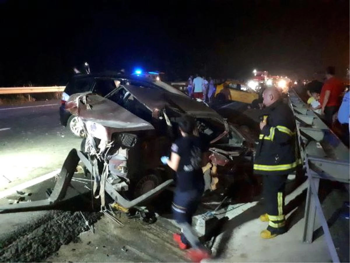 Tekirdağ\'da Zincirleme Trafik Kazası: 3 Yaralı