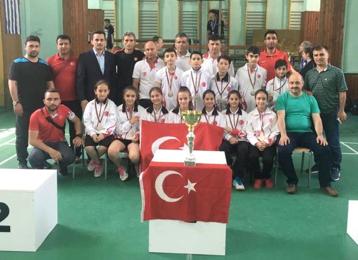 Türkiye Badminton Milli Takımı Balkan Şampiyonu Oldu