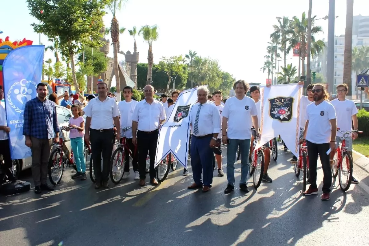 Uyuşturucu Kullanımına Hayır" Sloganıyla Bisiklet Turu