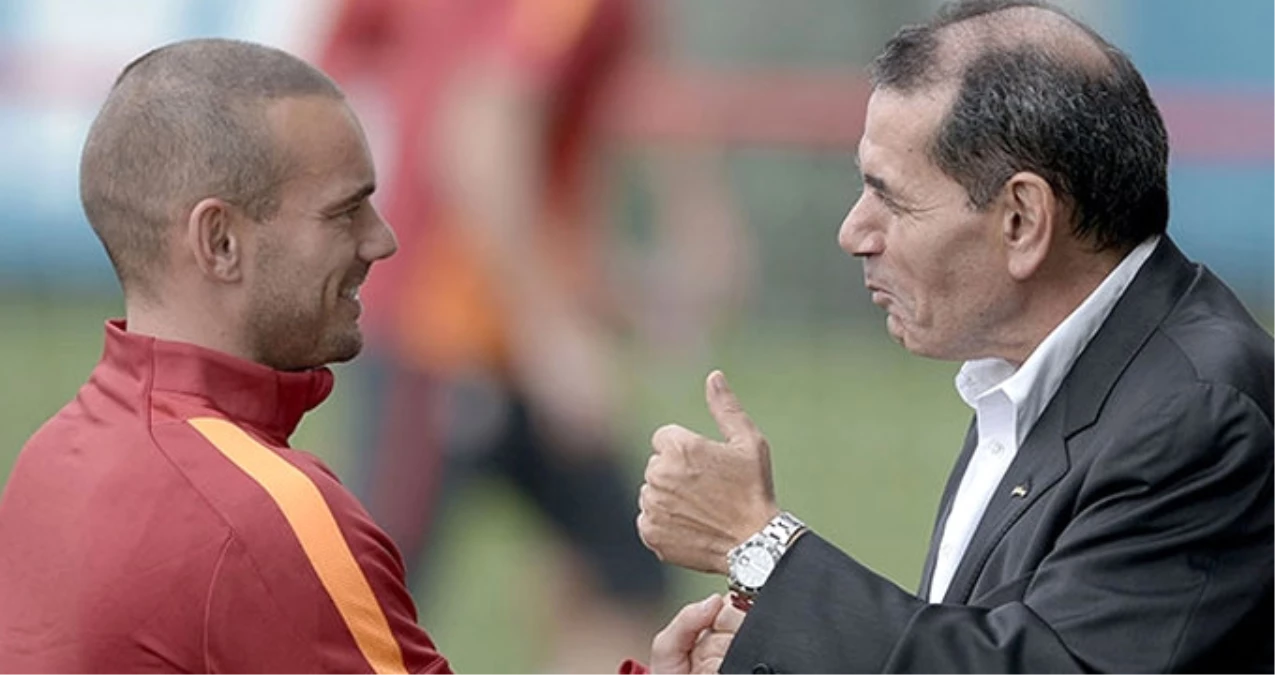Başkan Özbek\'ten Sneijder\'e "Gitsen İyi Olur" Mesajı