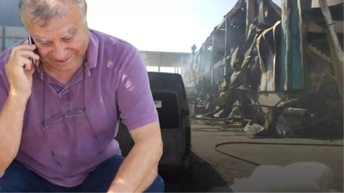 Çerkezköy\'de 39 Yıllık Fabrika 3 Saatte Küle Döndü