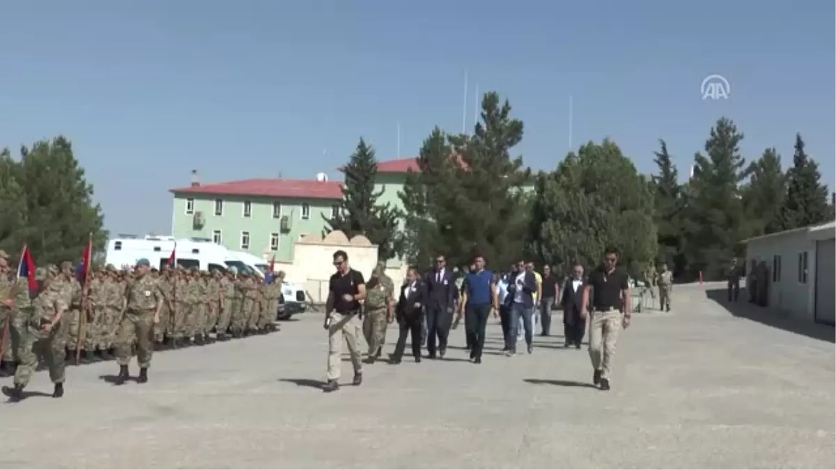 Şırnak\'taki Terör Saldırısı - Şehit Korucu Benek Için Tören Düzenlendi