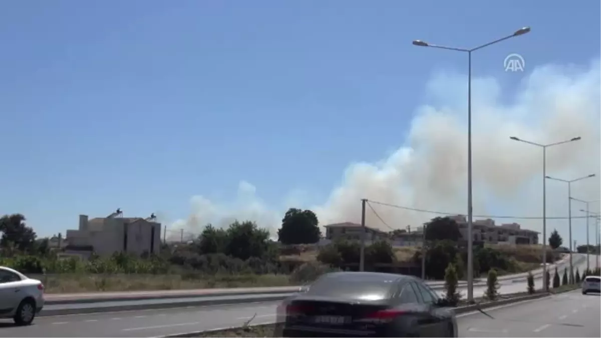 Villaların Bulunduğu Bölgede Maki Yangını