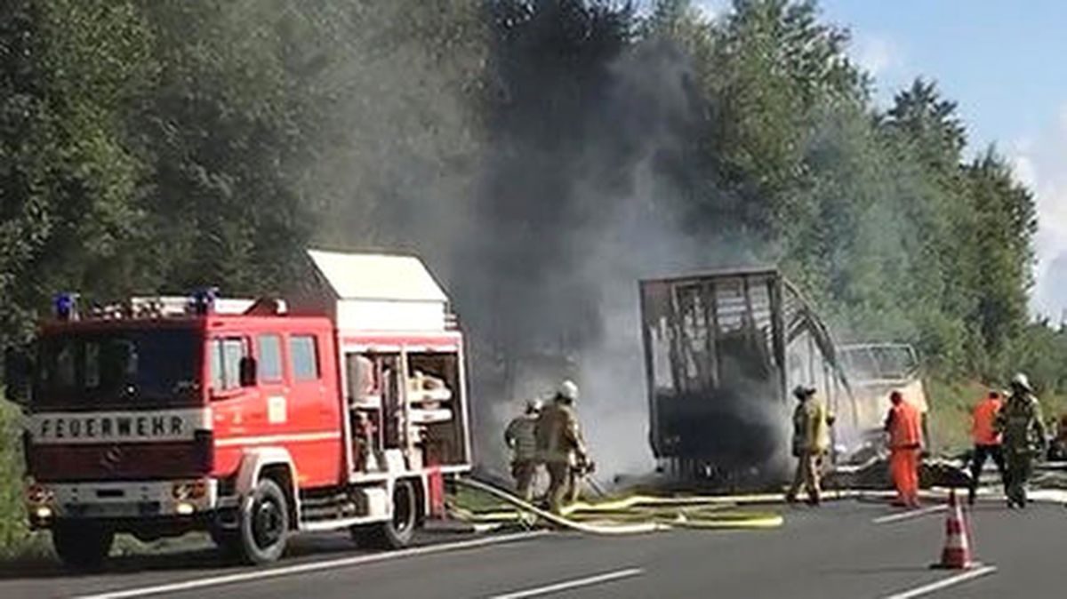 Almanya\'da Trafik Kazası Can Aldı