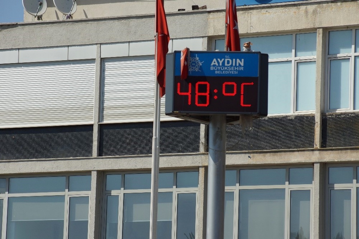 Aydın\'da 44 Yıllık Sıcaklık Rekorları Kırıldı