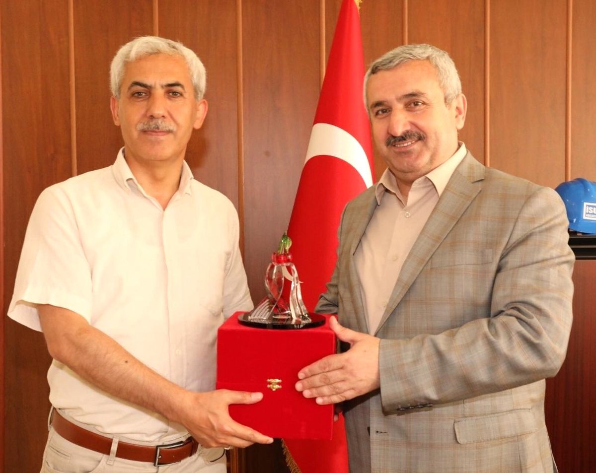 Başkan Baran\'dan Bayram ve Sağlık\'a \'Hayırlı Olsun\' Ziyareti