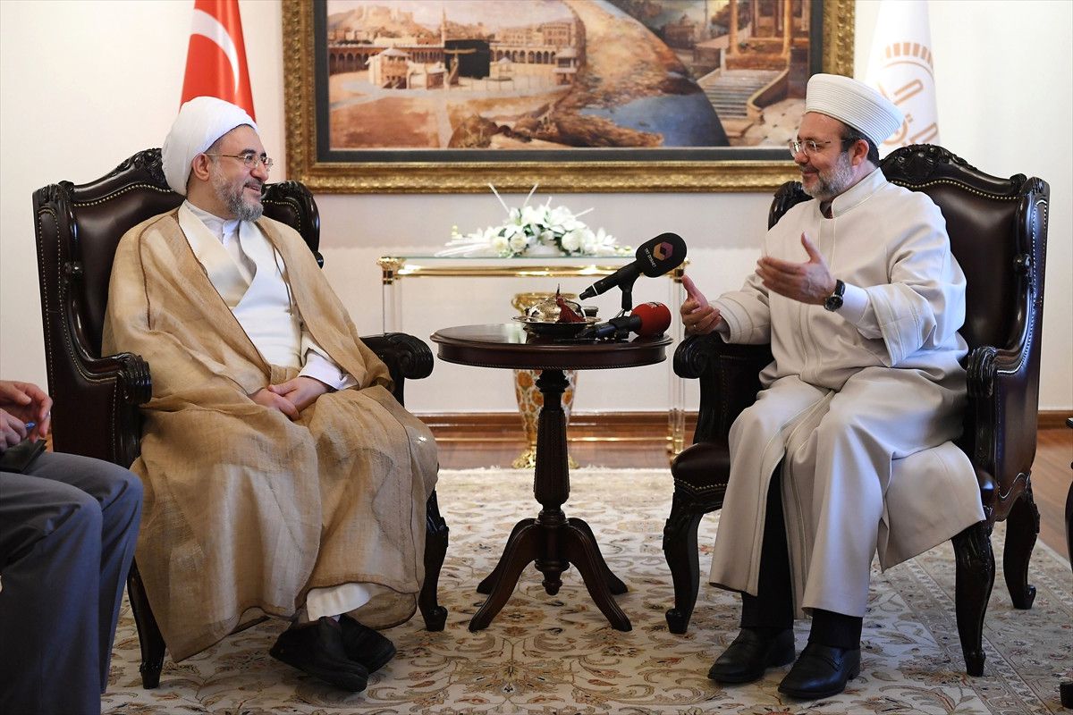 Diyanet İşleri Başkanı Görmez\'e Ziyaret