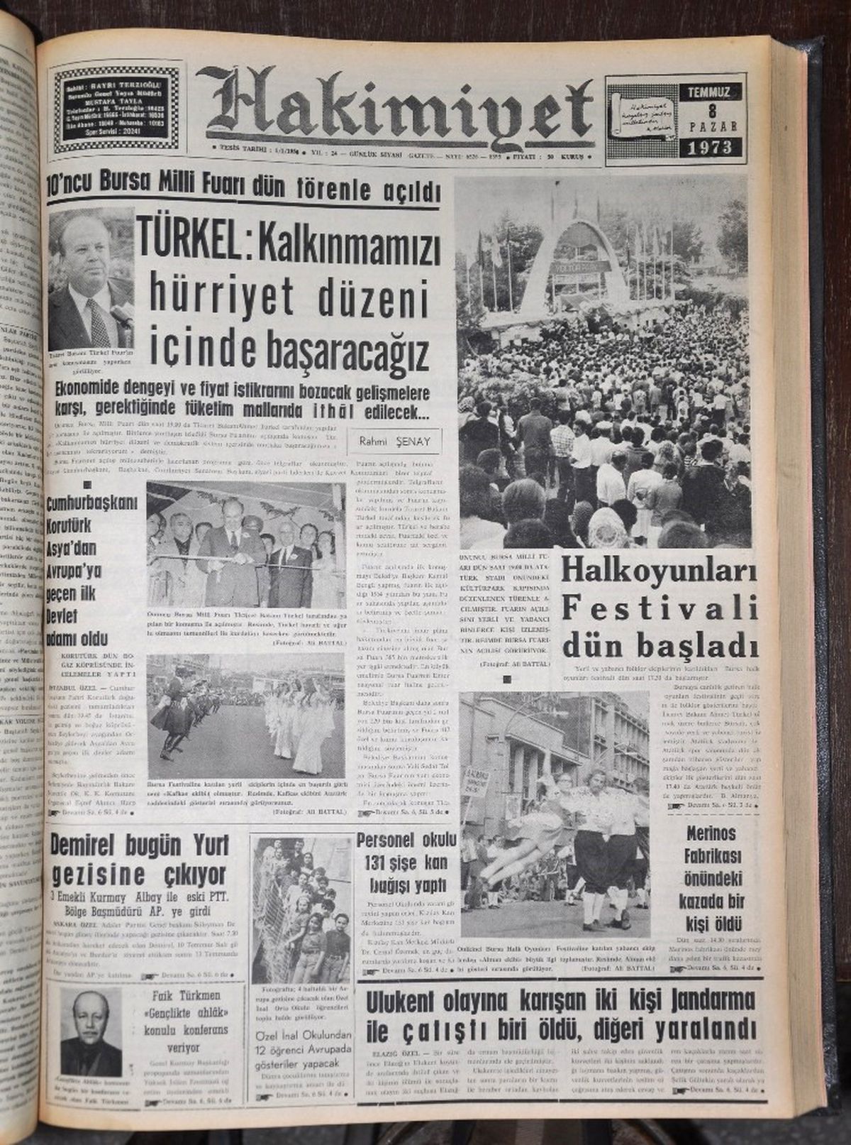 Festivalde 55 Yıl\' Sergisi Açılıyor