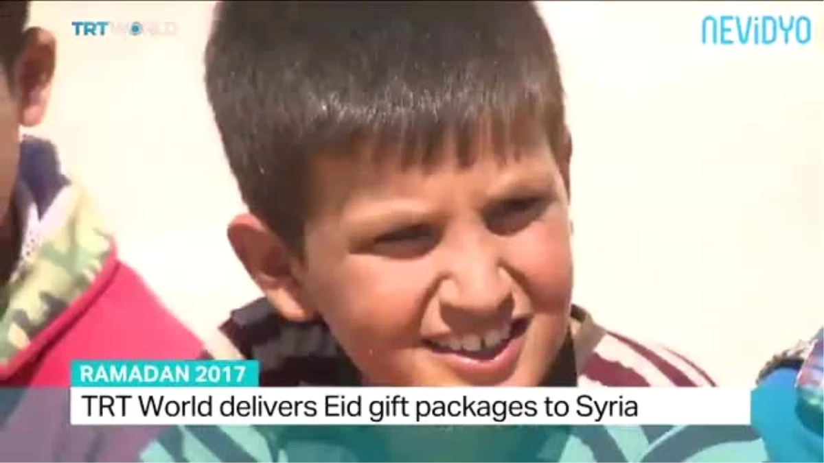 İdlib\'teki Yetim Çocuklara Bayram Hediyesi
