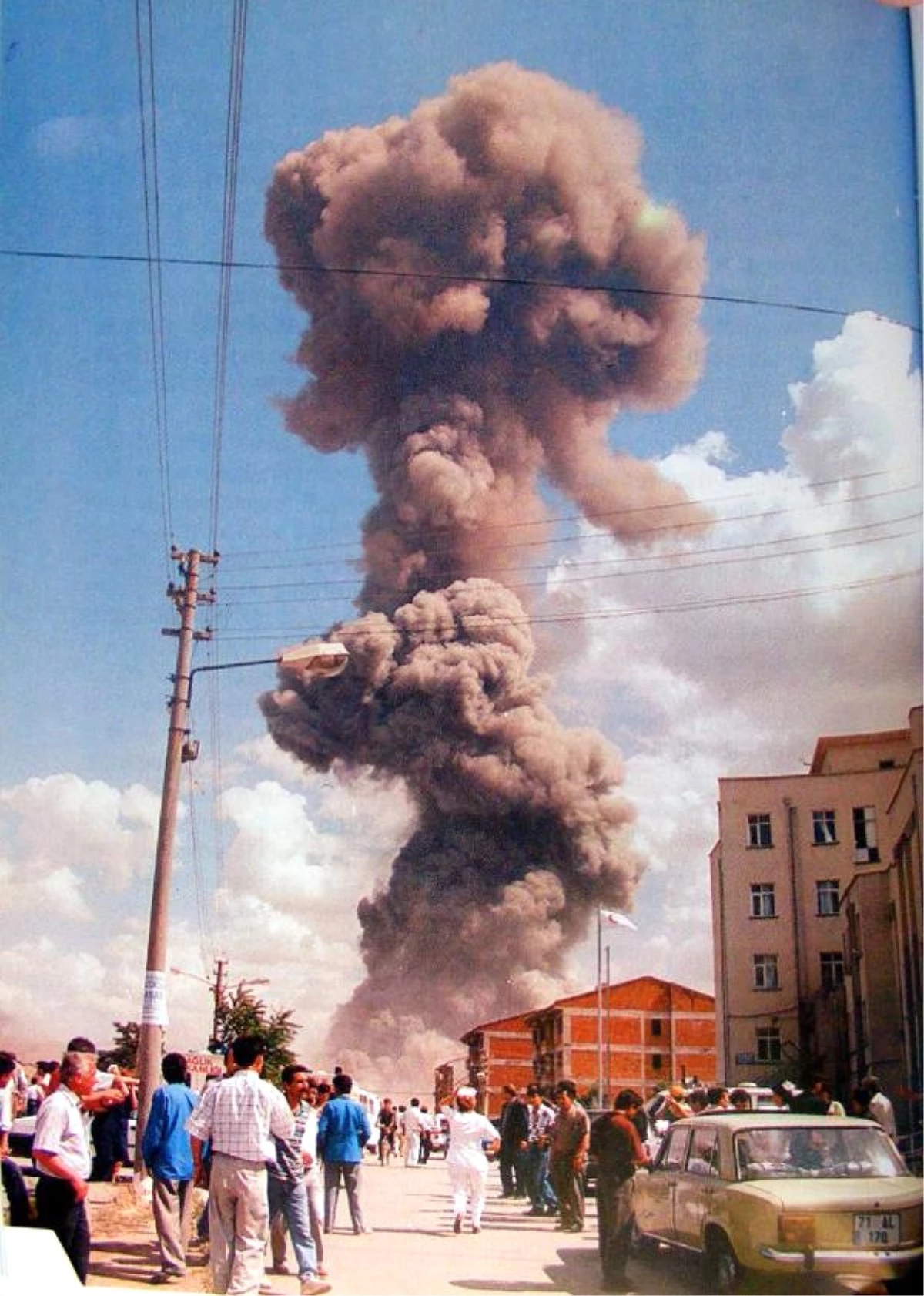 Kırıkkale Mke\'de Korkunç Patlamanın 20\'nci Yıldönümünde Anma