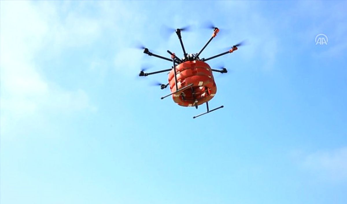 Plajlar "Drone"A Emanet
