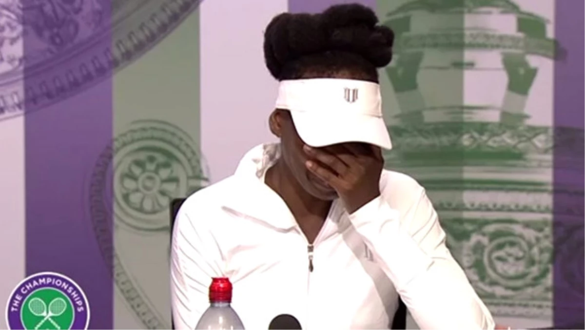 Venus Williams Basın Toplantısında Gözyaşlarına Boğuldu