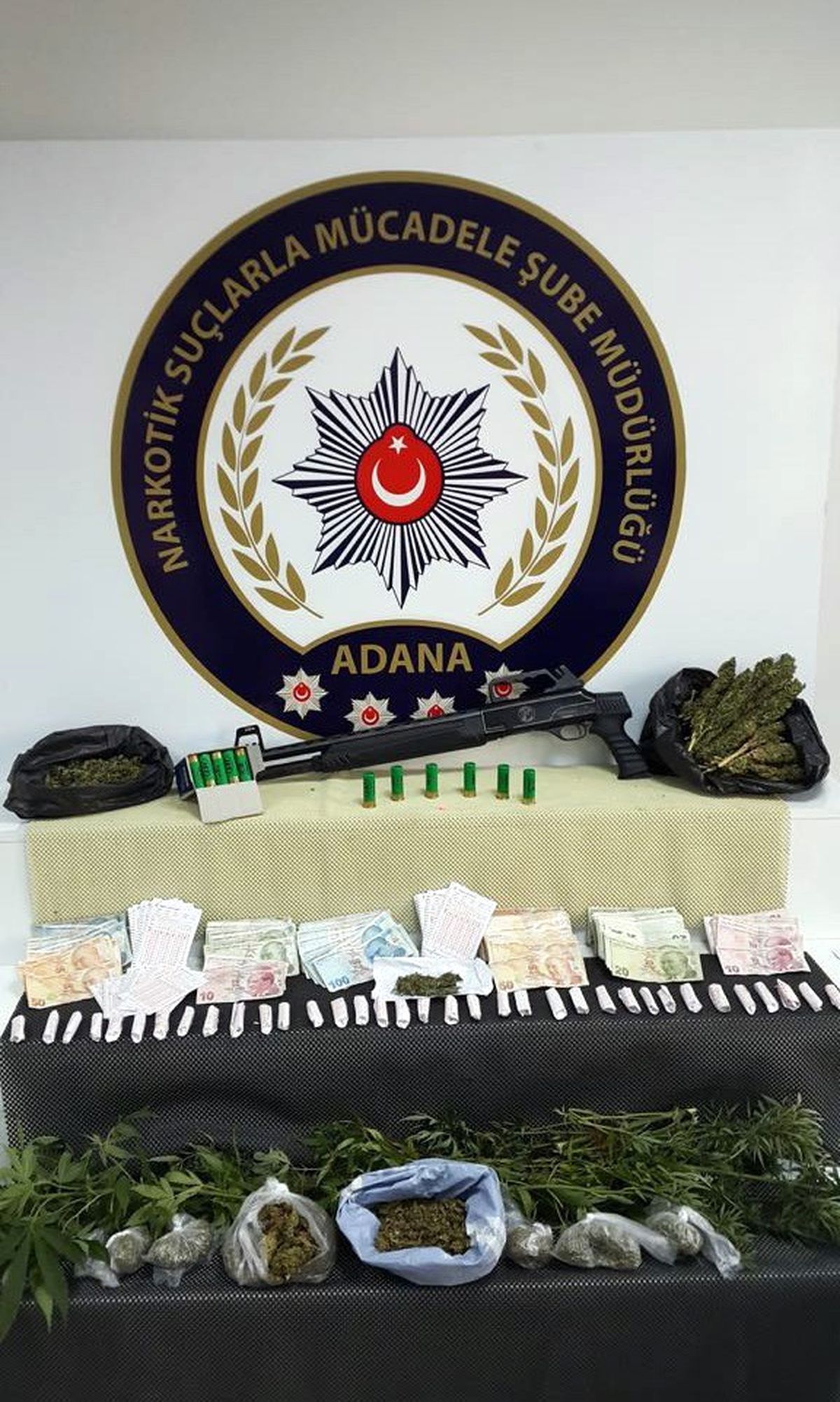 Adana\'da Uyuşturucu Tacirlerine Şok Baskın