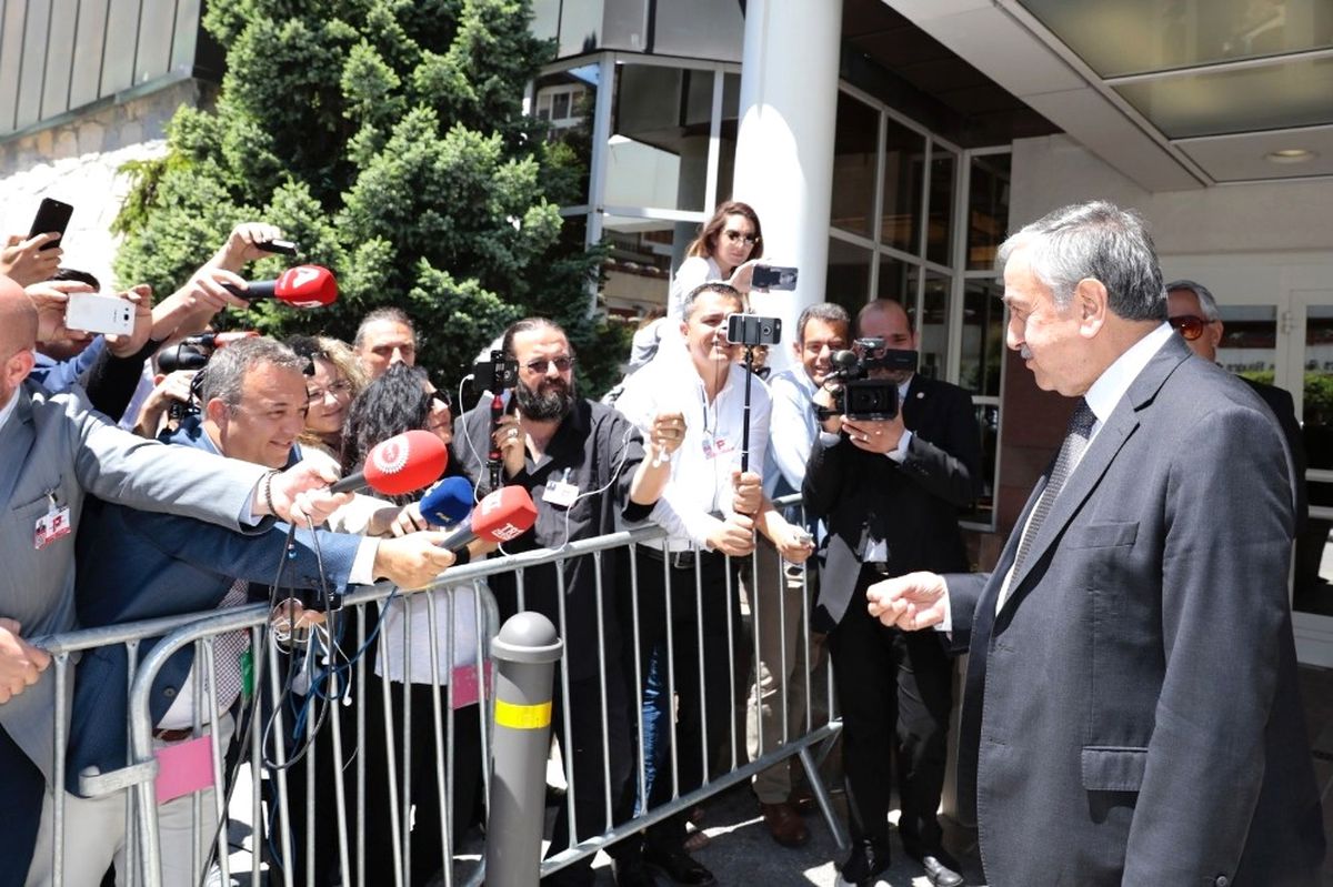 Akıncı: "Kıbrıs Türk Tarafı ve Türkiye, BM Genel Sekreteri Guterres\'in Öngördüğü Çerçeve İçinde...