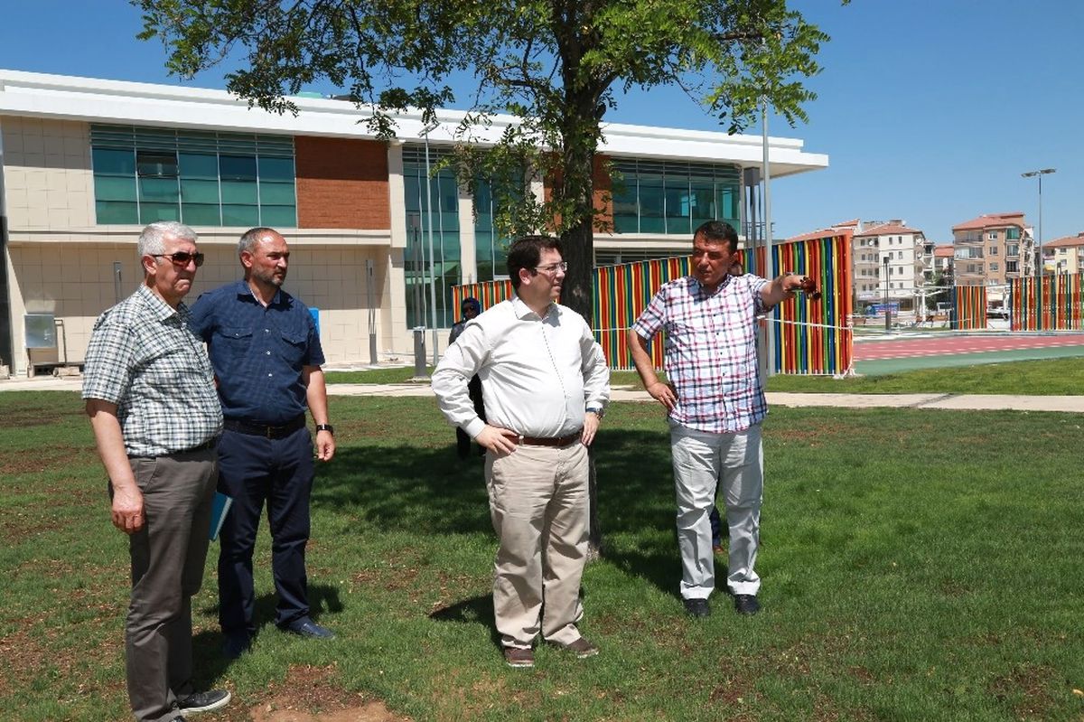 Başkan Yazgı, Tematik Park Alanında İncelemede Bulundu
