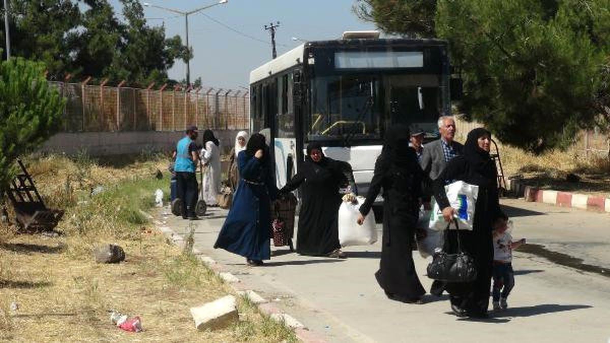 Bayramlaşmaya Giden Suriyeli\'lerden 22 Bini Döndü