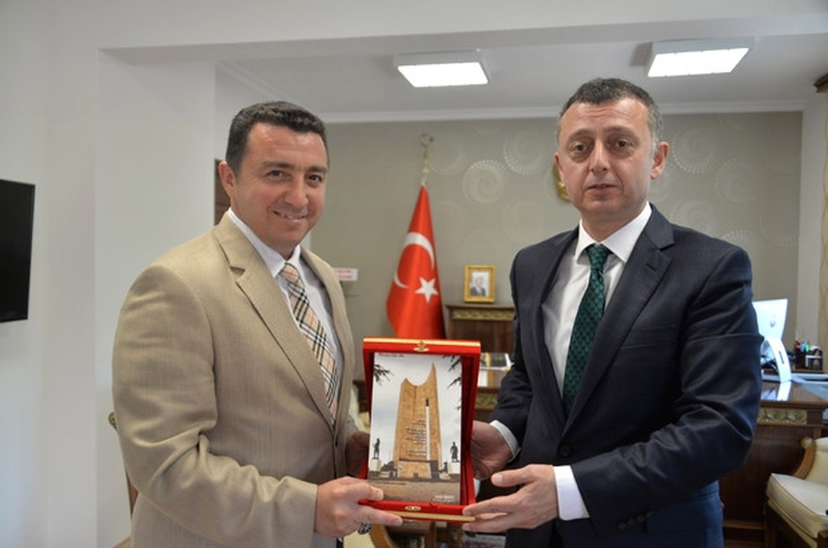 Bilecik Valisi Büyükakın\'a Ziyaret
