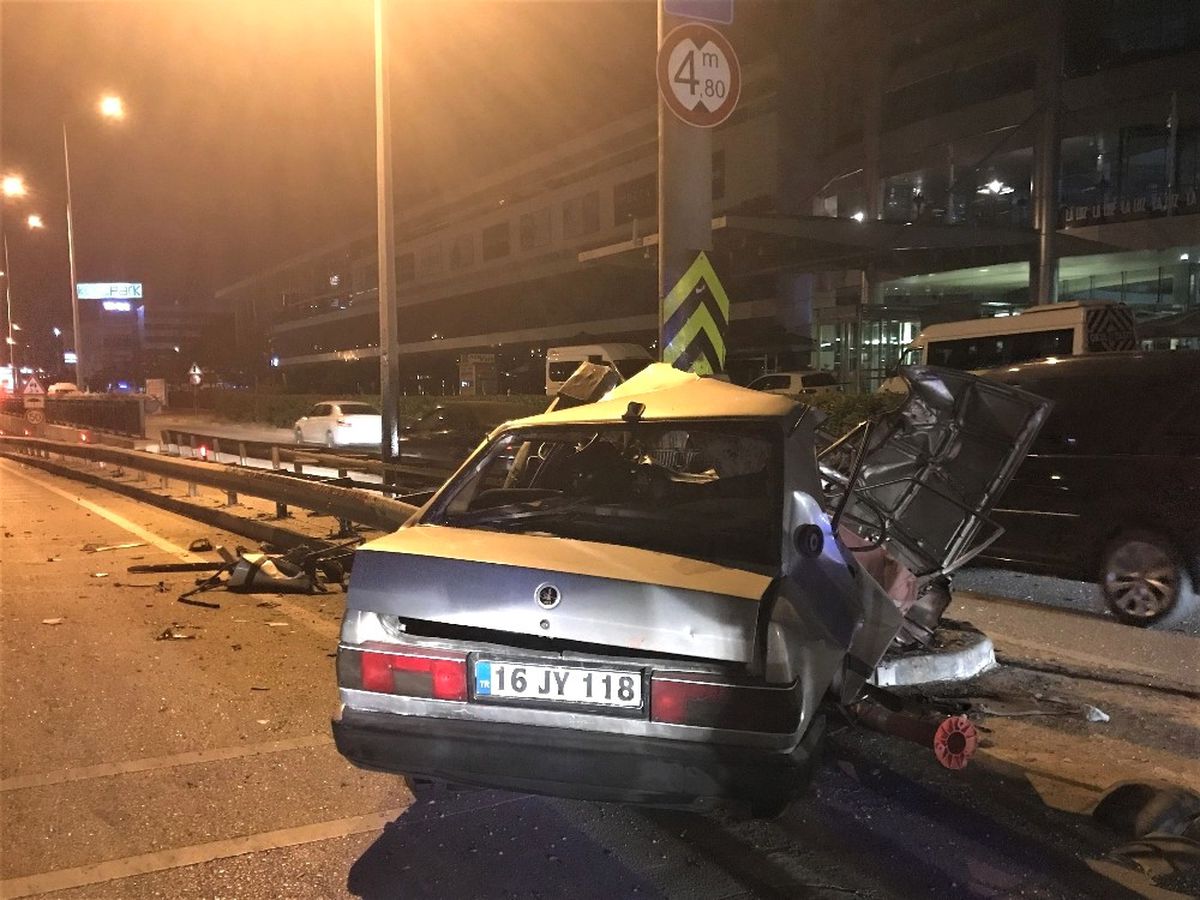 Bursa\'da Trafik Kazası; 1 Ölü