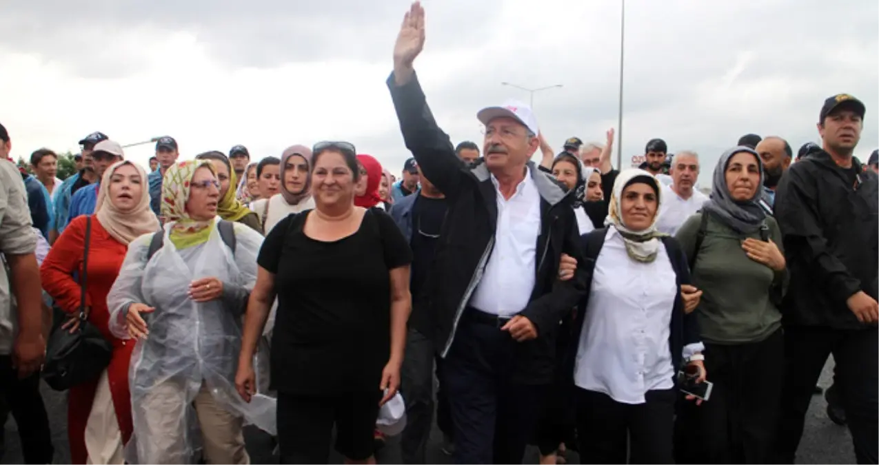 CHP Lideri Kılıçdaroğlu, "Adalet Yürüyüşü"nde 5 Kilo Kaybetti